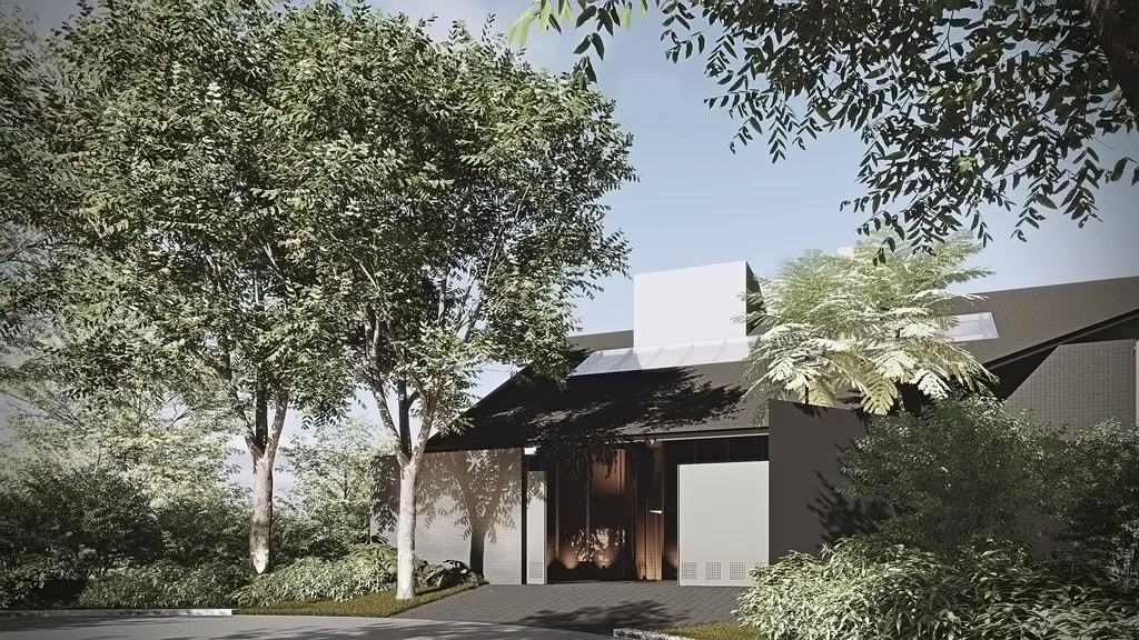 Fukaki House, Bandung — design visualisation, image 3