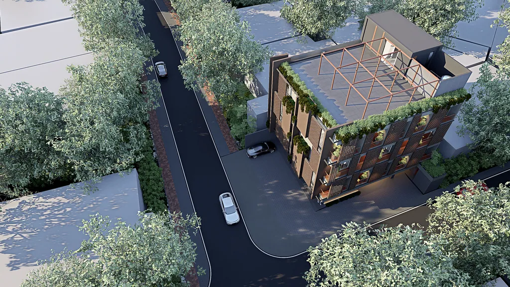 Karawitan Boarding House, Bandung — design visualisation, image 6