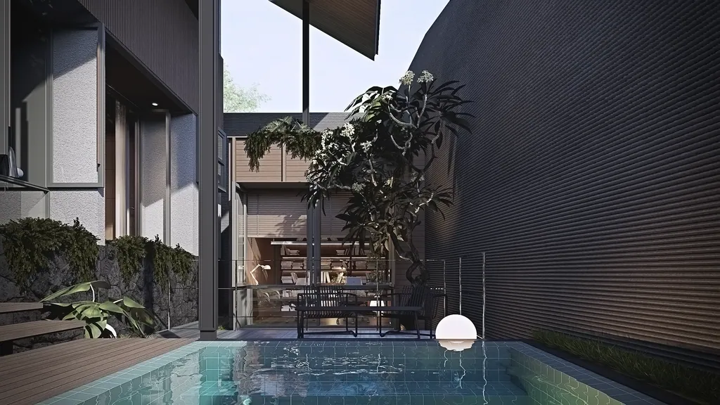 Fukaki House, Bandung — design visualisation, image 7