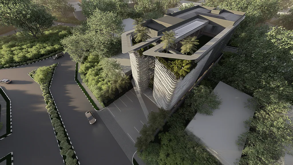 Metro Rent Office, Jakarta — design visualisation, image 4