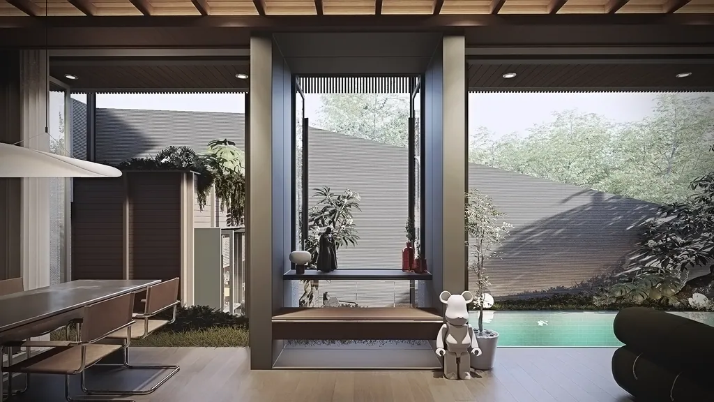 Fukaki House, Bandung — design visualisation, image 4