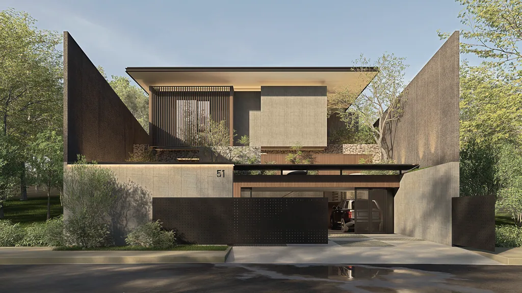 SC House, Bogor — design visualisation, image 1