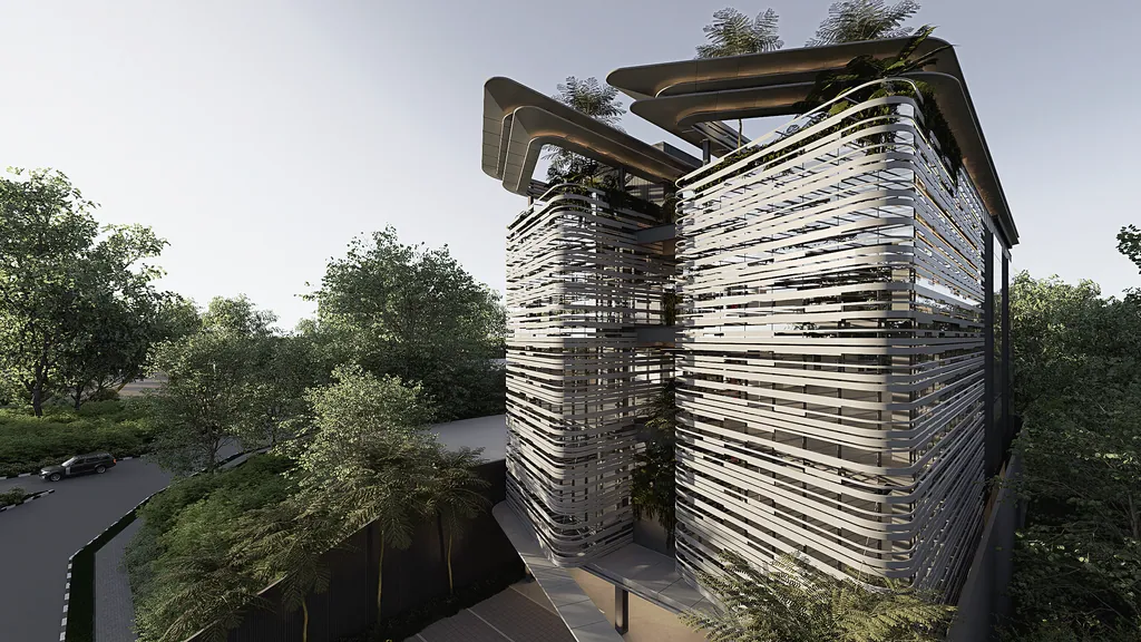 Metro Rent Office, Jakarta — design visualisation, image 3