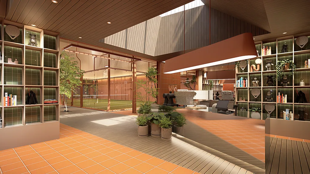 Courtroom Jagakarsa, Jakarta — design visualisation, image 4