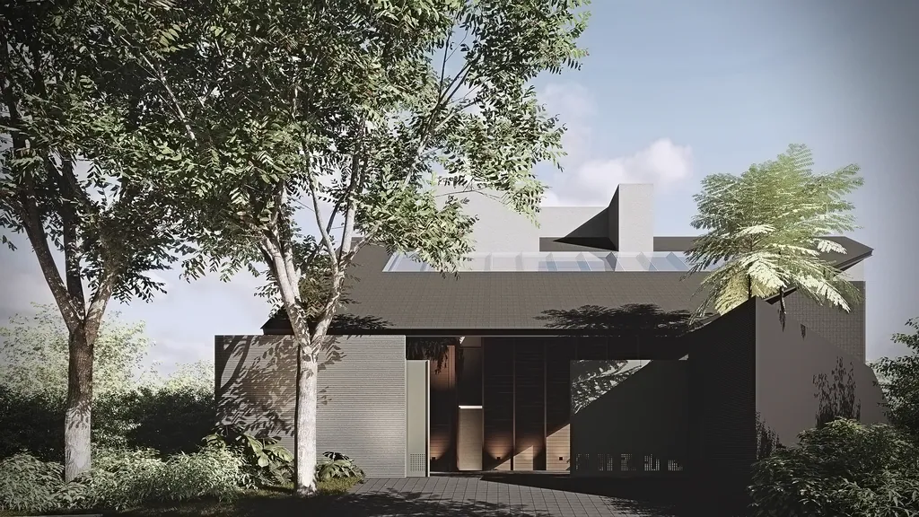 Fukaki House, Bandung — design visualisation, image 1