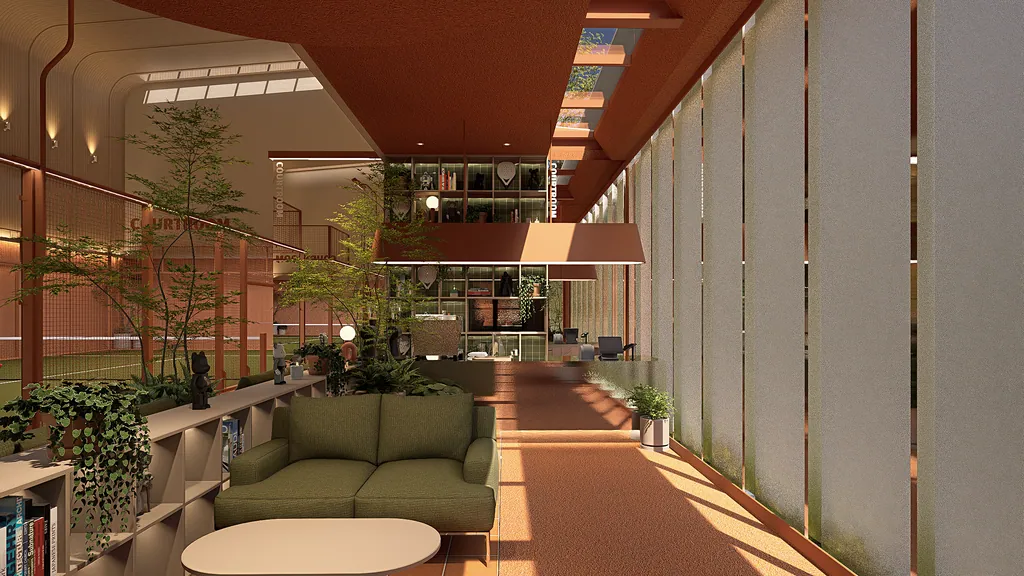 Courtroom Pondok Indah, Jakarta — design visualisation, image 9