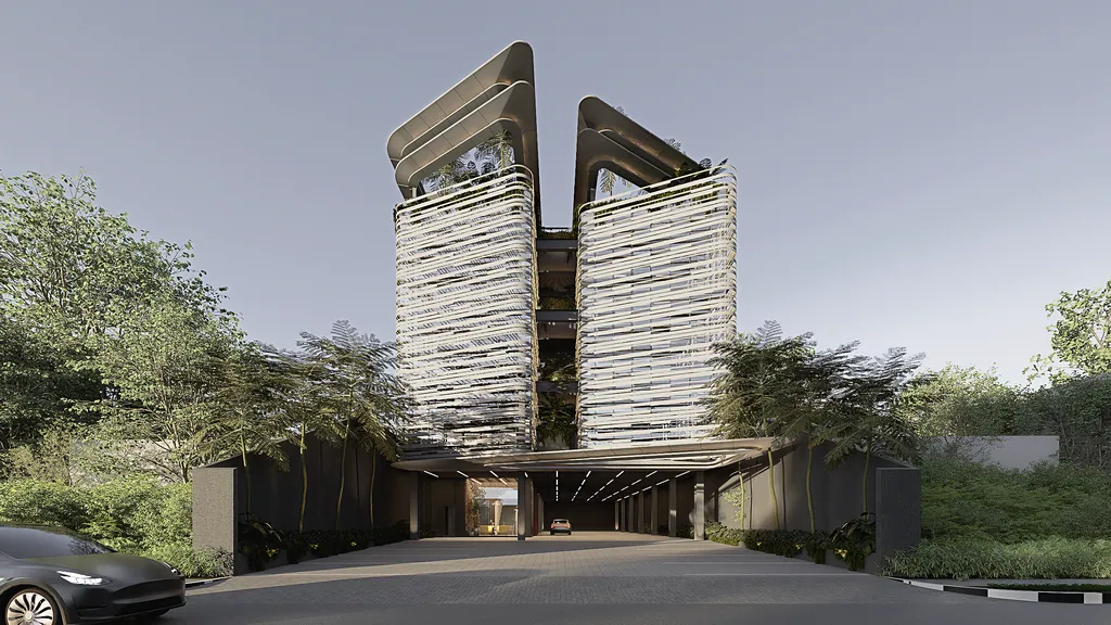 Metro Rent Office, Jakarta — design visualisation, image 2