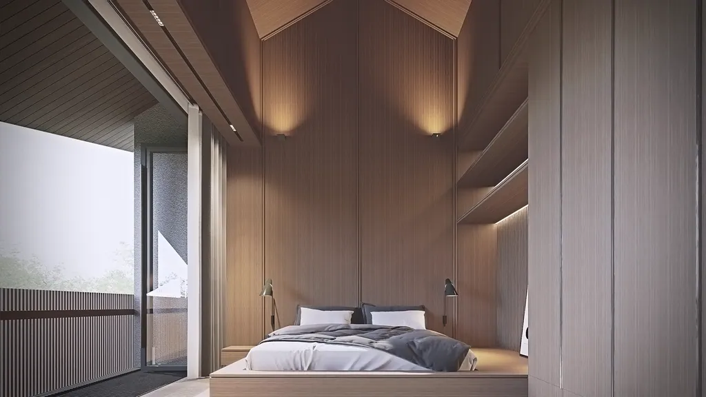 Fukaki House, Bandung — design visualisation, image 11