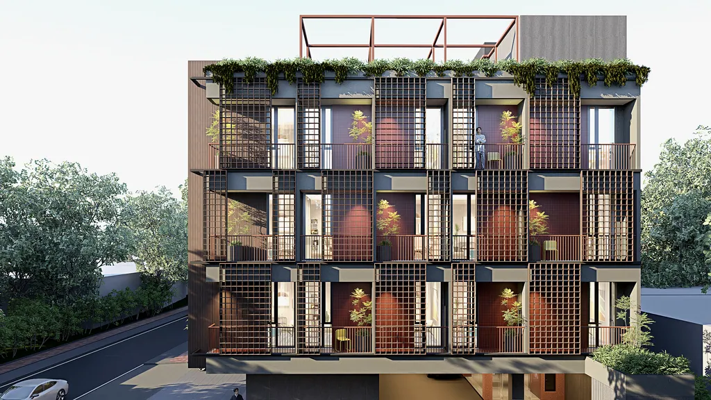 Karawitan Boarding House, Bandung — design visualisation, image 7