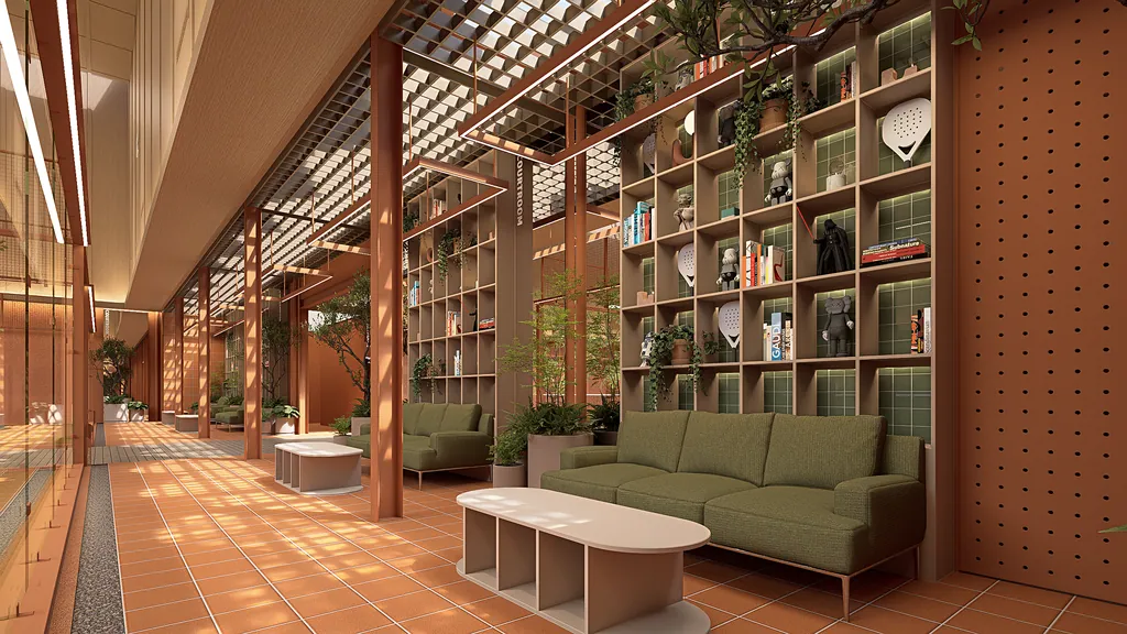 Courtroom Jagakarsa, Jakarta — design visualisation, image 6