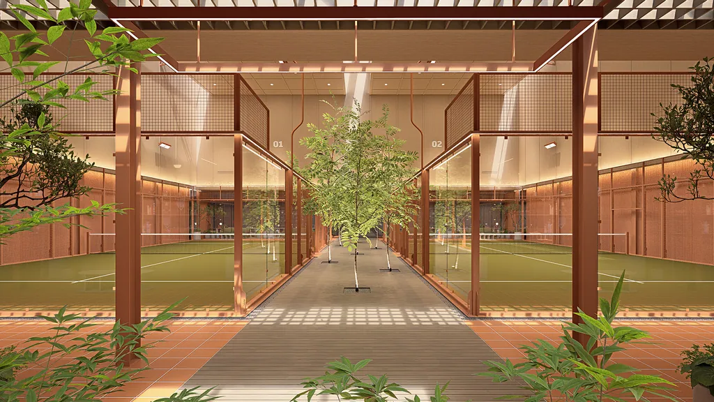 Courtroom Jagakarsa, Jakarta — design visualisation, image 5